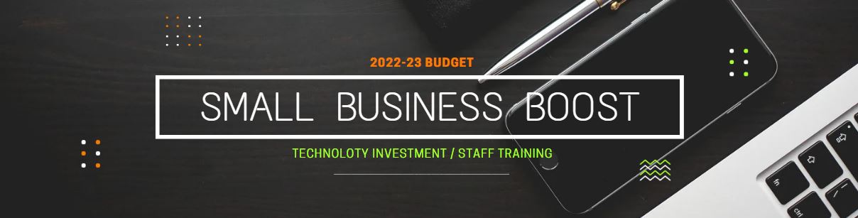 Small Business Technology Investment Boost and Small Business Skills and Training Boost